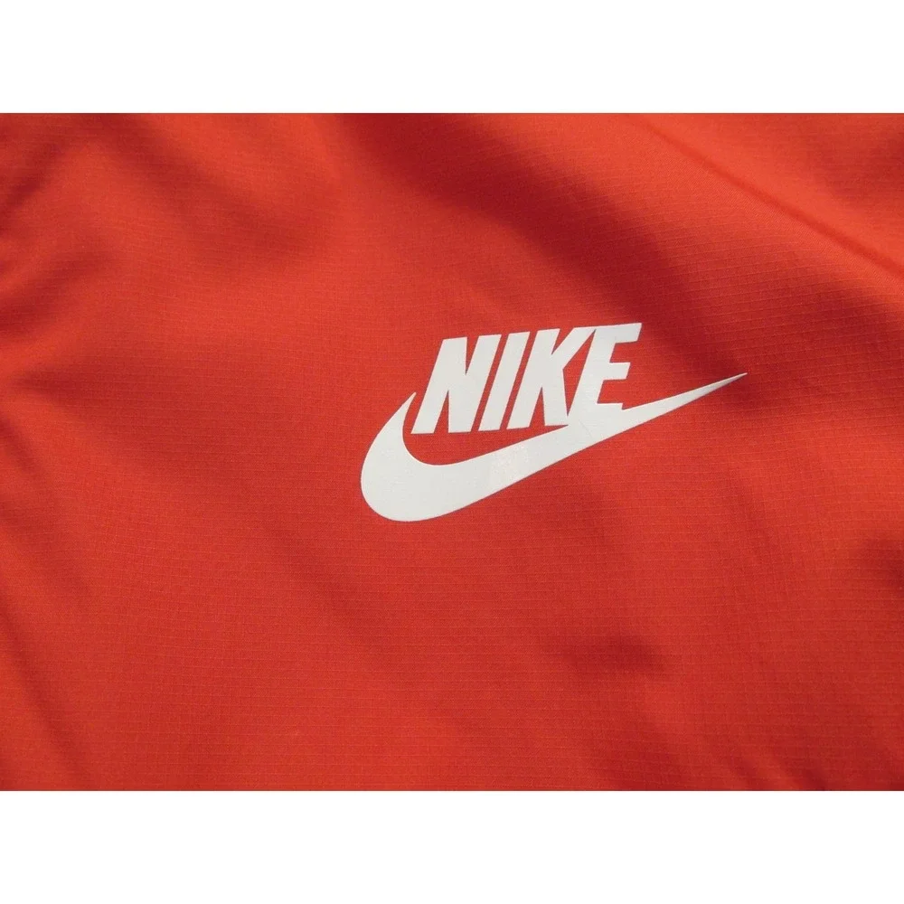 2016 NIKE Hoodie Windbreaker Jacket Men Med Color Block Nike Swoosh Zip Pockets